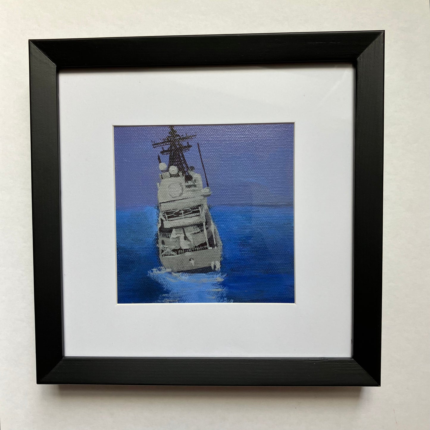 No. 4 | 5"x5" Original Framed Painting