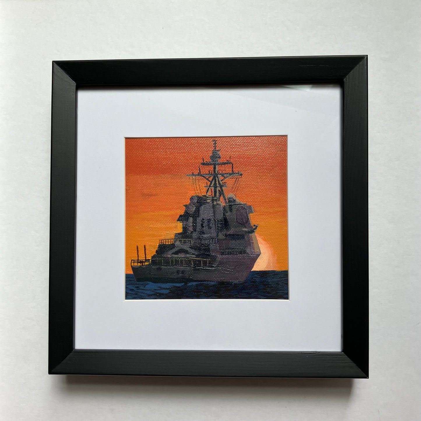 No. 10 | 5"x5" Original Framed Painting