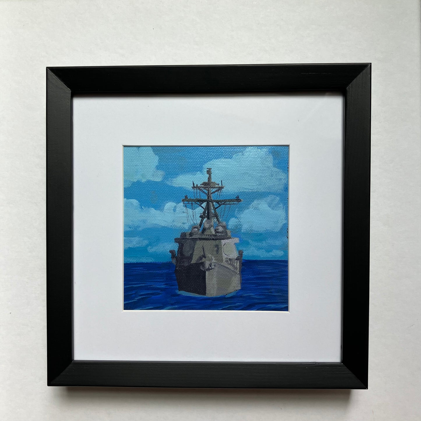 No. 11 | 5"x5" Original Framed Painting