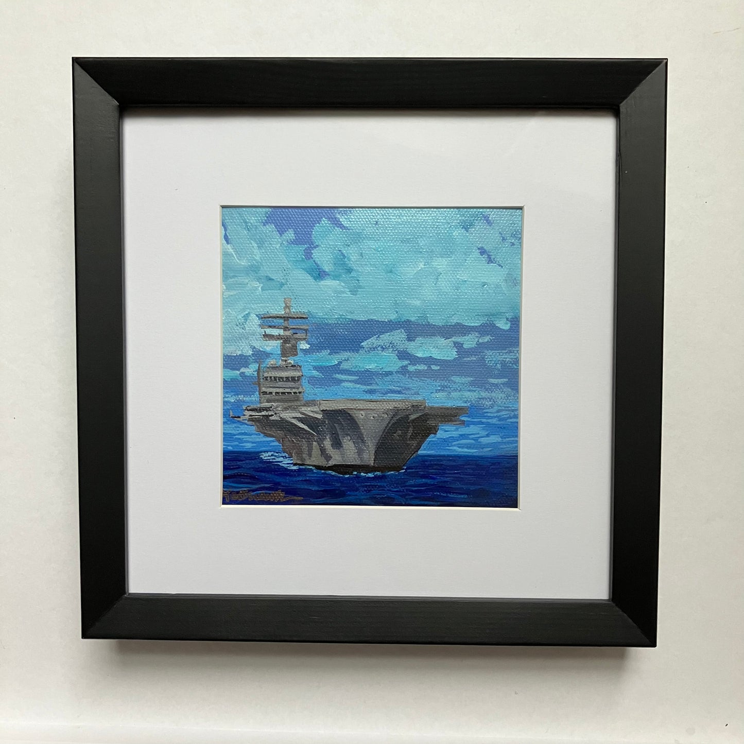 No. 20 | 5"x5" Original Framed Painting