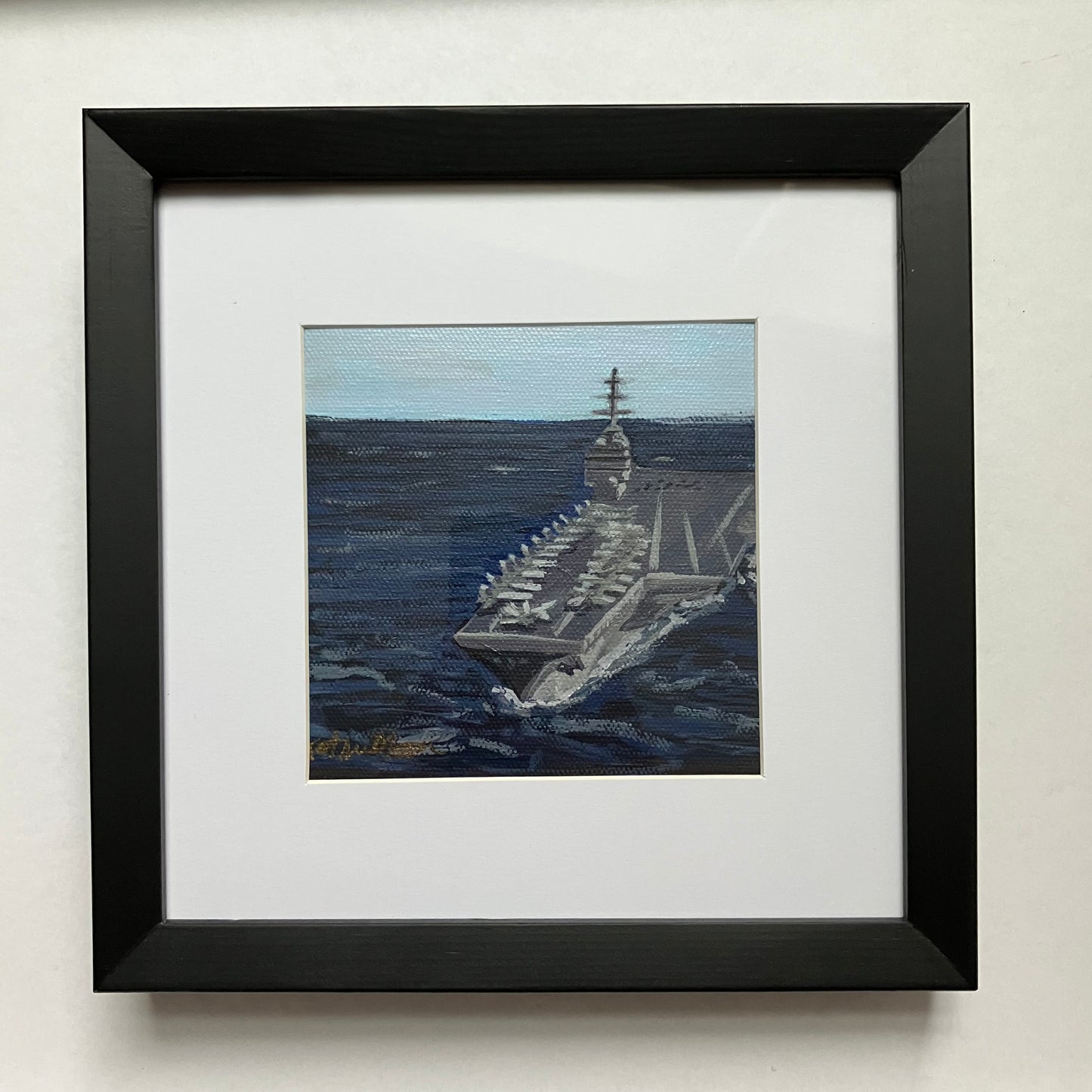 No. 22 | 5"x5" Original Framed Painting