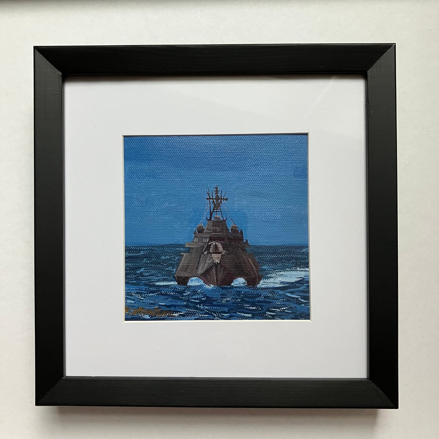 No. 26 | 5"x5" Original Framed Painting