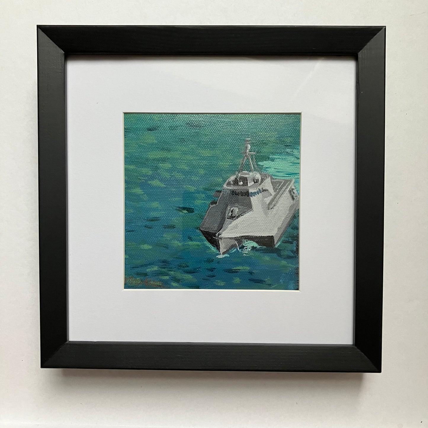 No. 29 | 5"x5" Original Framed Painting