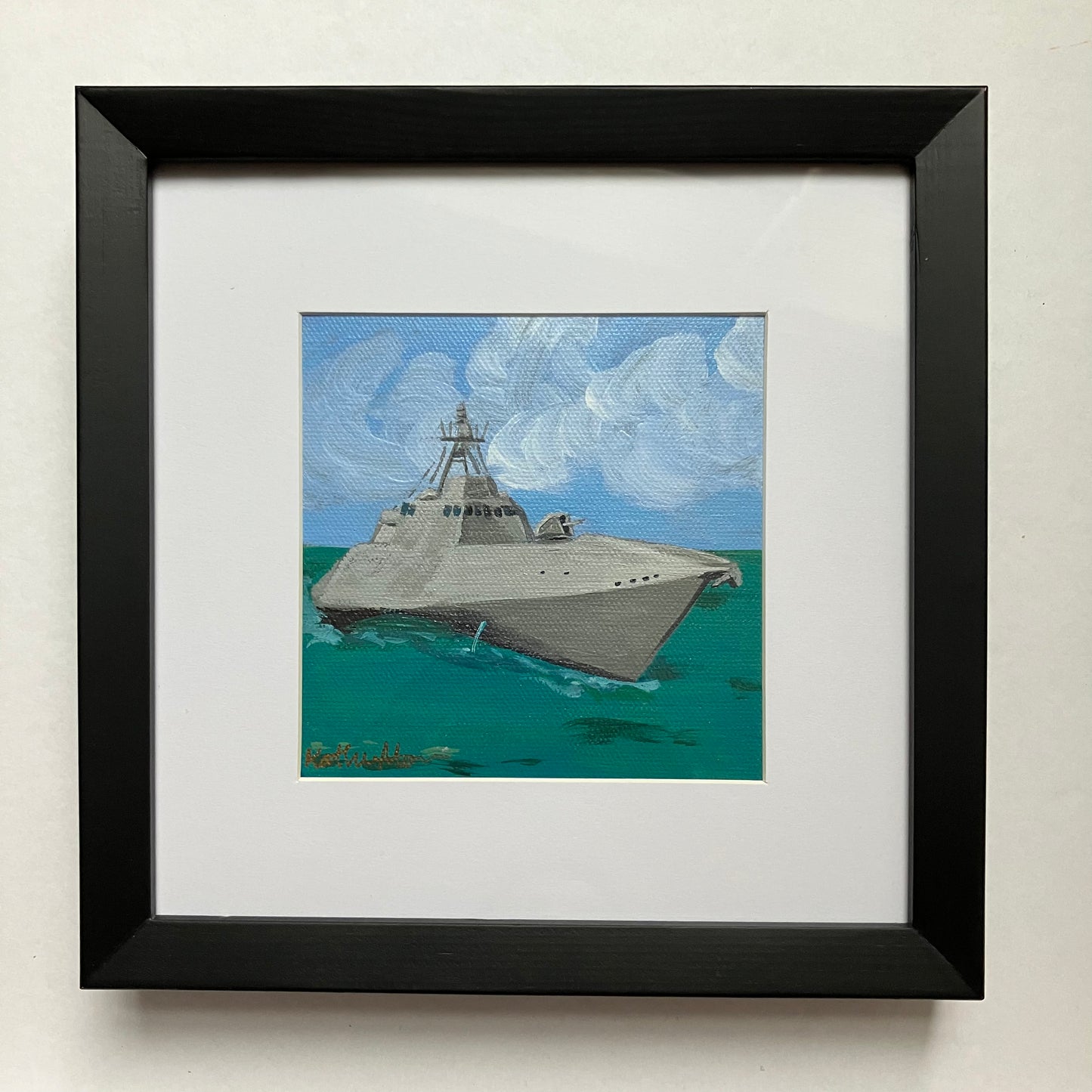 No. 30 | 5"x5" Original Framed Painting