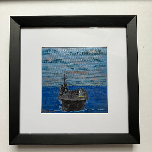 No. 14 | 5"x5" Original Framed Painting
