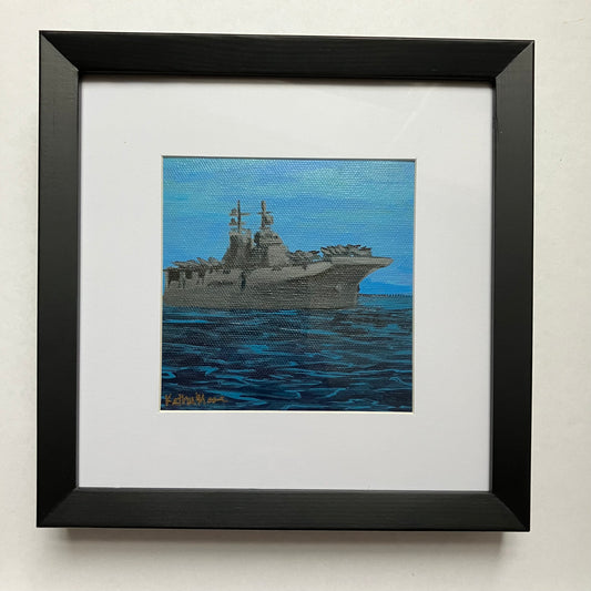 No. 15 | 5"x5" Original Framed Painting
