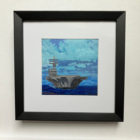 No. 20 | 5"x5" Original Framed Painting
