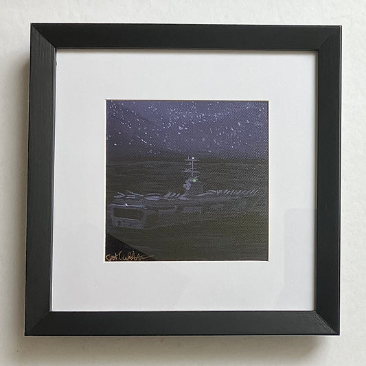 No. 19 | 5"x5" Original Framed Painting